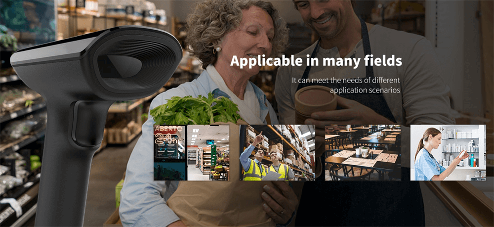 iDPRT handheld ماسح الباركود
