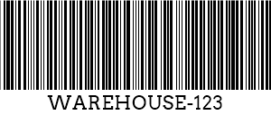 الرمز 39 barcode example