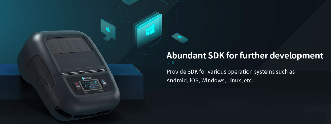 mobile طابعة الباركود